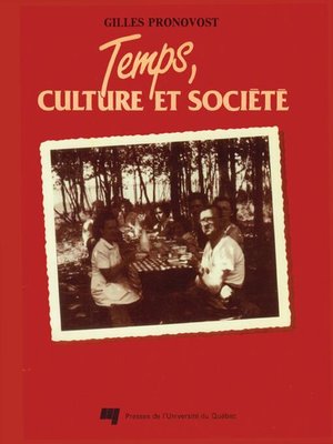 cover image of Temps culture et société